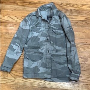 Abercrombie and Fitch camo jacket